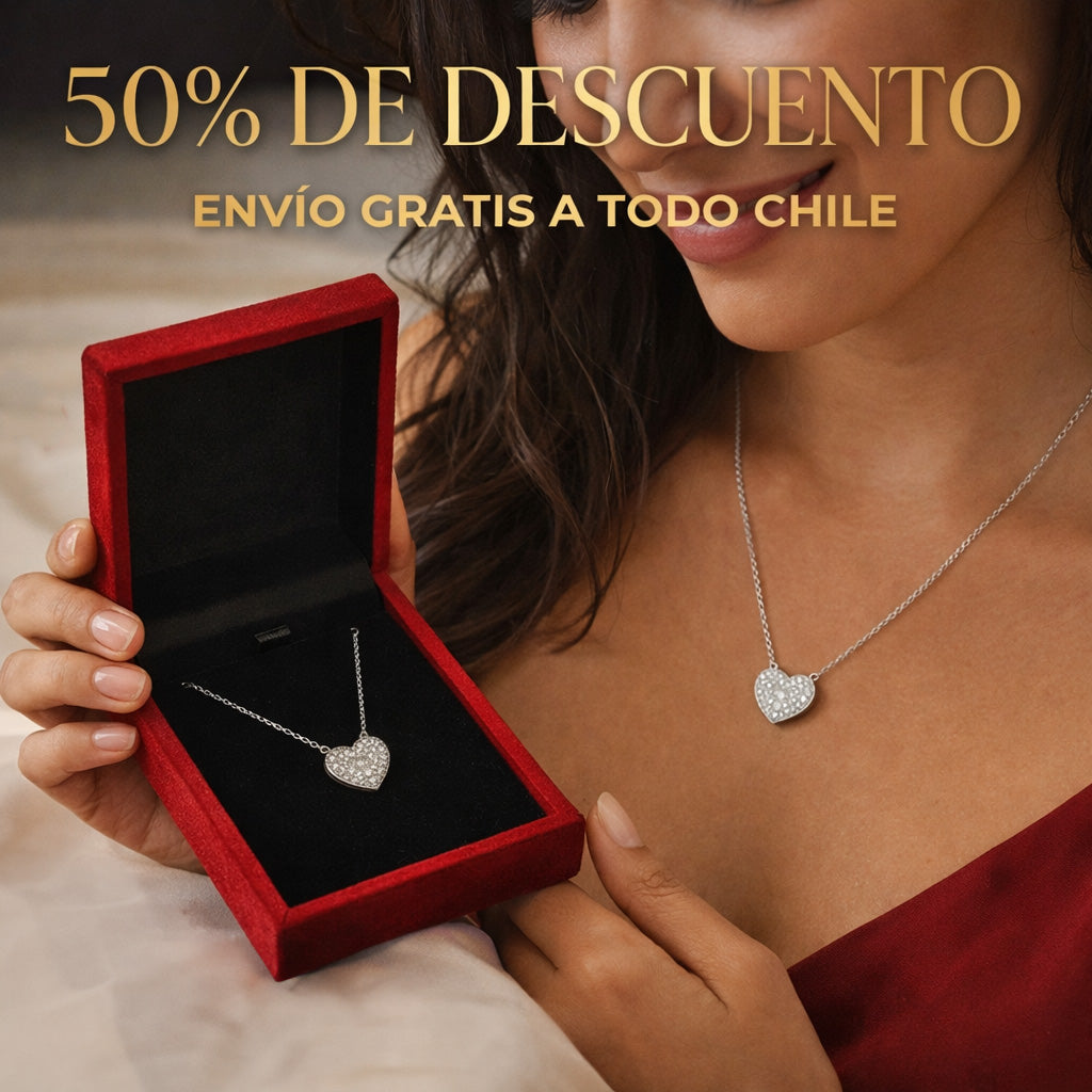 NovaLove™ Collar Corazón Plata 925