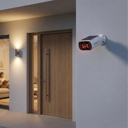 VisionNova™ – Cámara de Seguridad Solar Inalámbrica | Vigilancia continua sin cables ni pagos mensuales