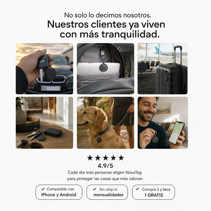 NovaTag™ | Protege lo que más te importa antes de necesitarlo