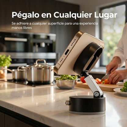 NovaGrip™ – Soporte Magnético de Celular al Vacío | Seguro y Plegable 360°