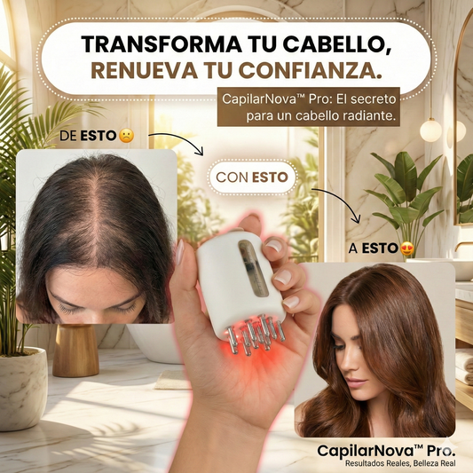 CapilarNova™ Pro | Método Inteligente para Reactivar tu Crecimiento Capilar