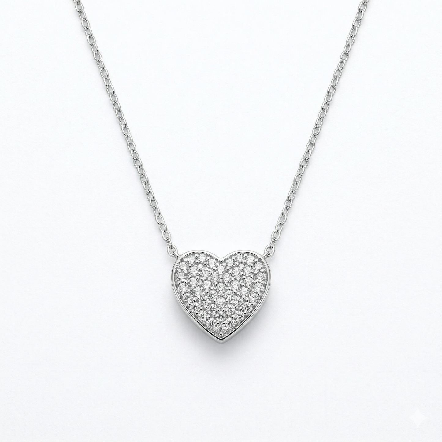 NovaLove™ Collar Corazón Plata 925