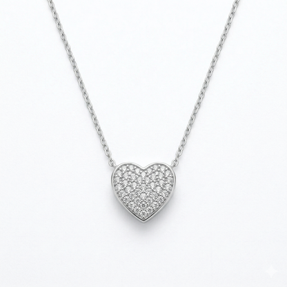 NovaLove™ Collar Corazón Plata 925