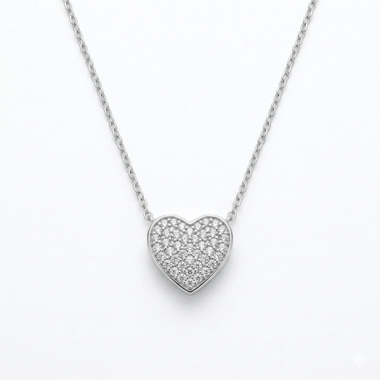NovaLove™ Collar Corazón Plata 925